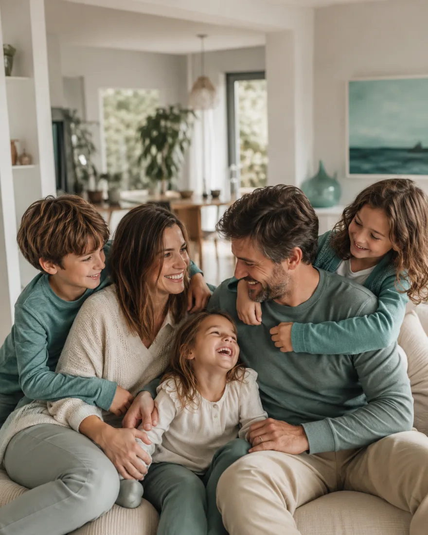 Familia numerosa de Madrid